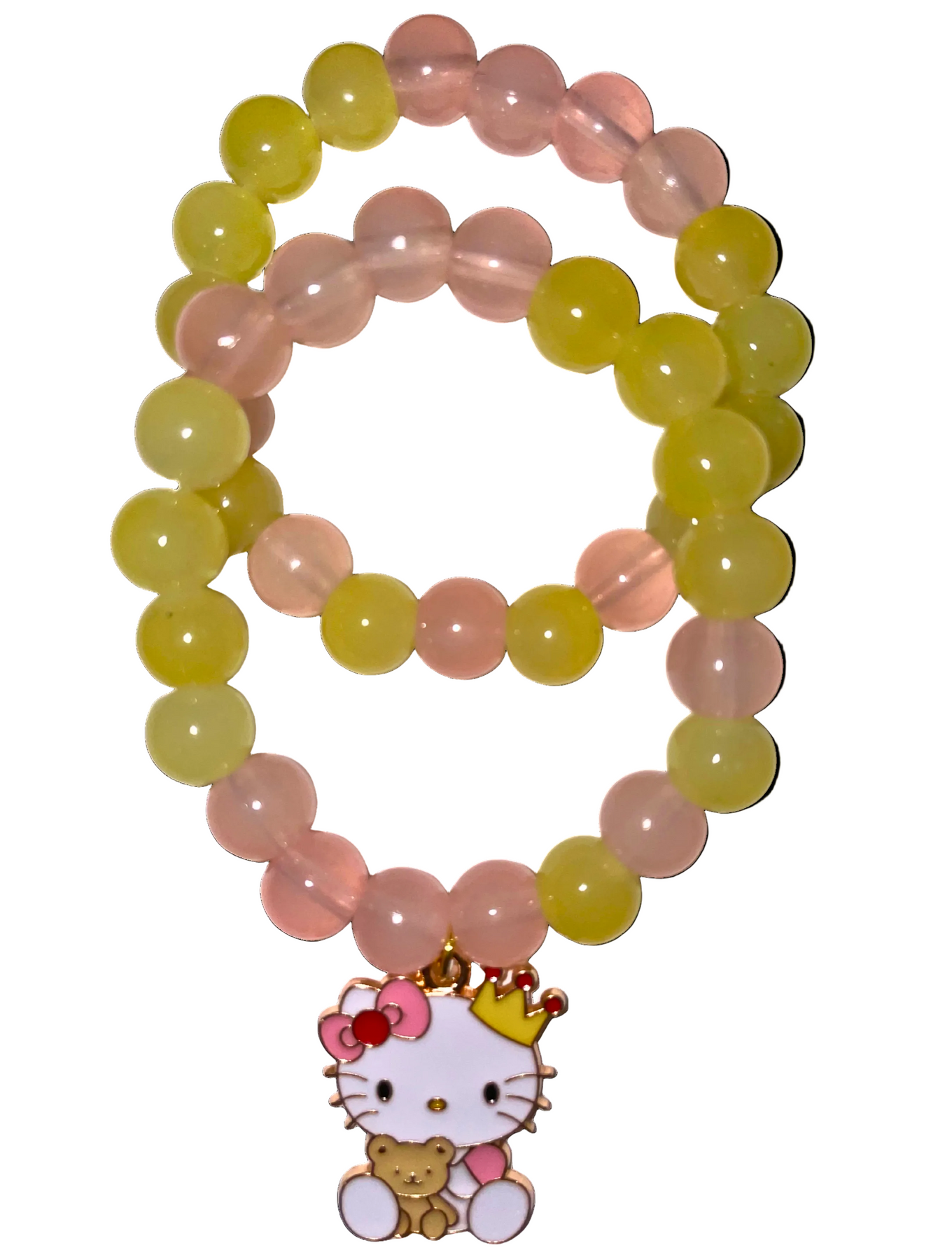 Yellow and pink kitty #47