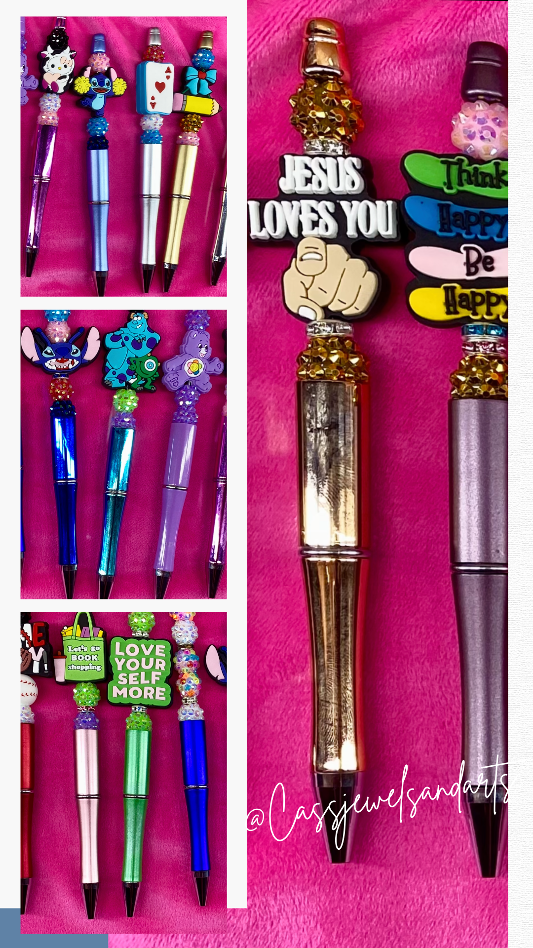 From beaded jewelry to beaded pens