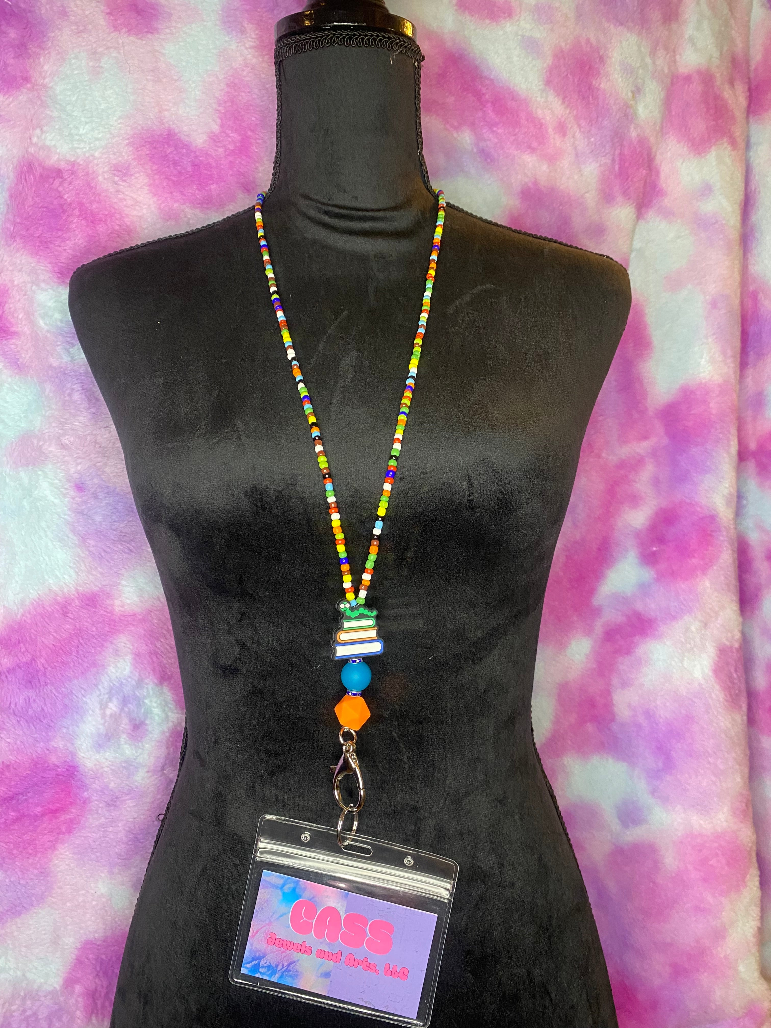 Bookworm lanyard