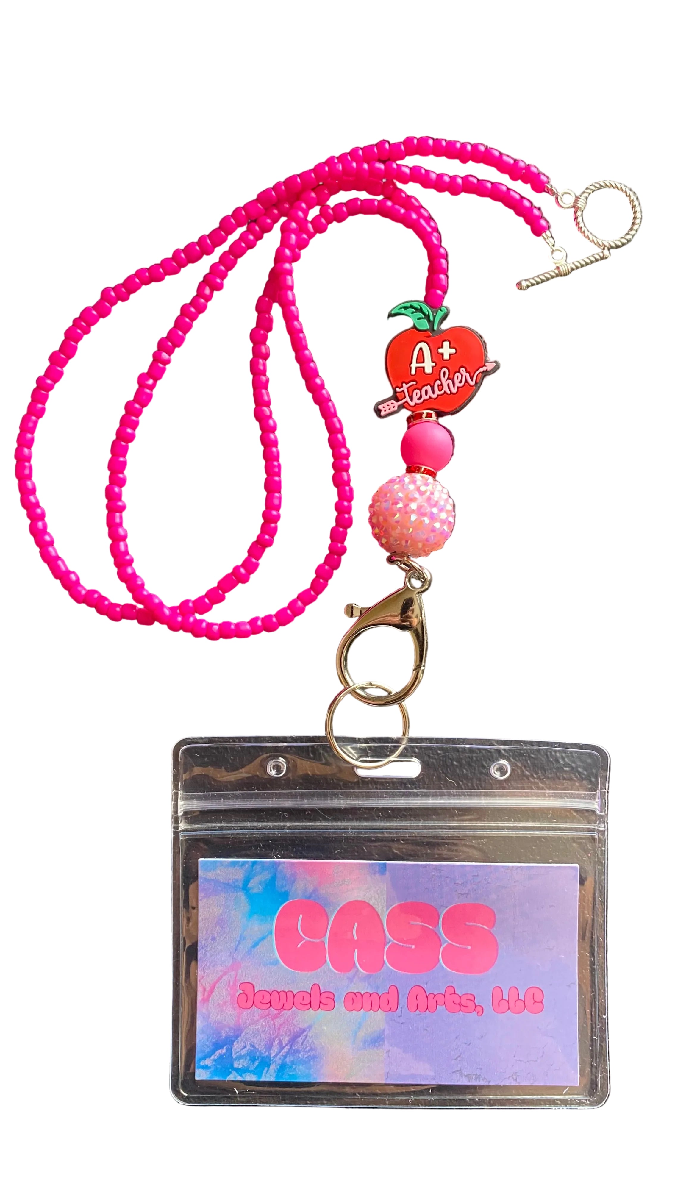 A+ Teacher lanyards