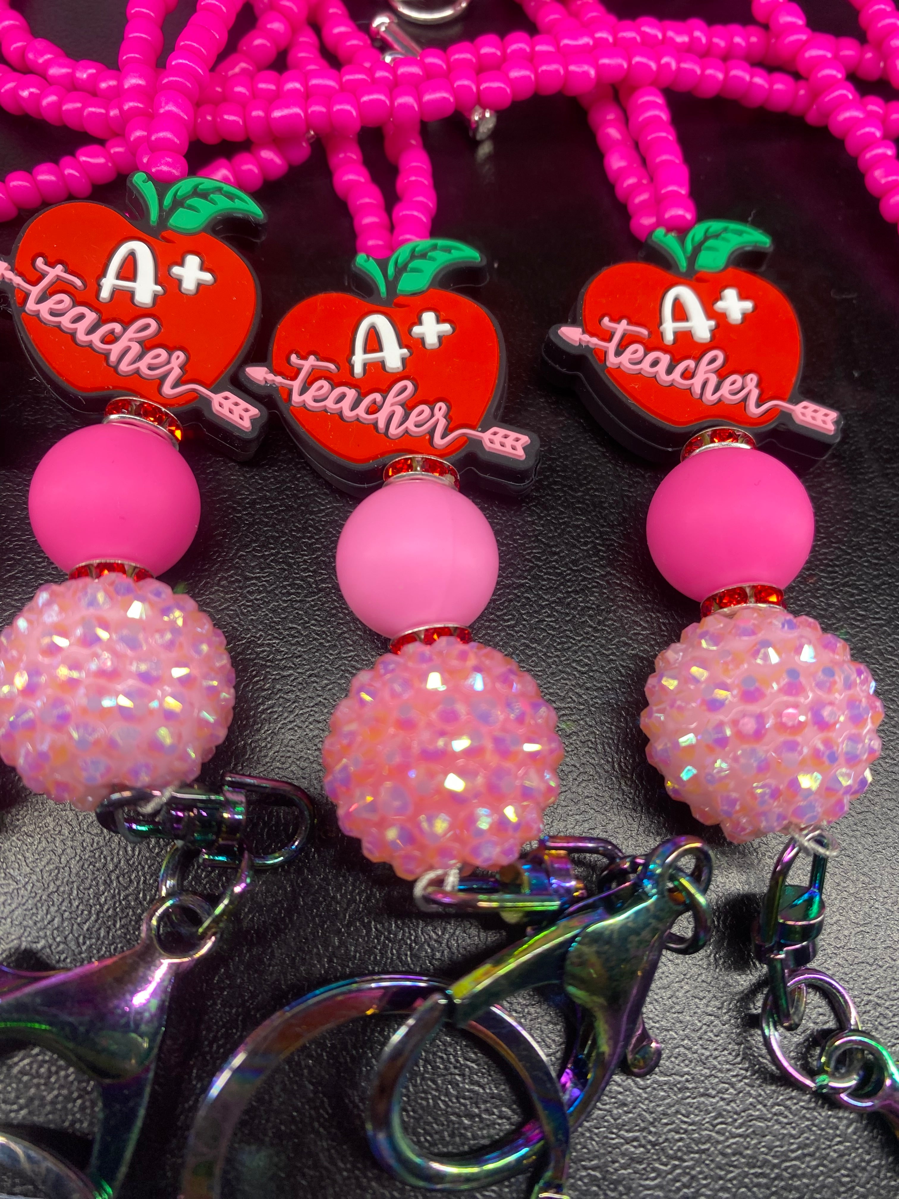 A+ Teacher lanyards