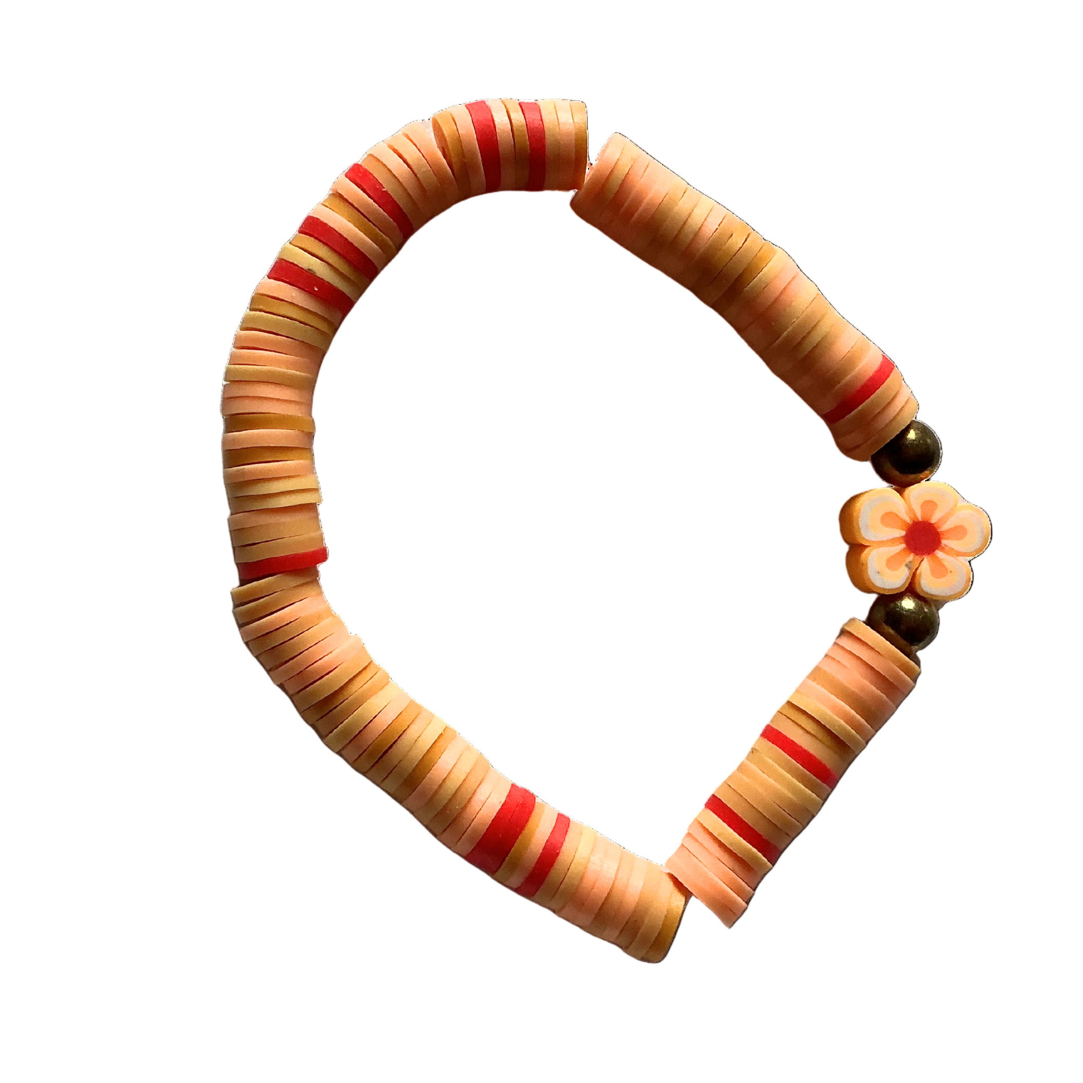 Aloha clay bracelet