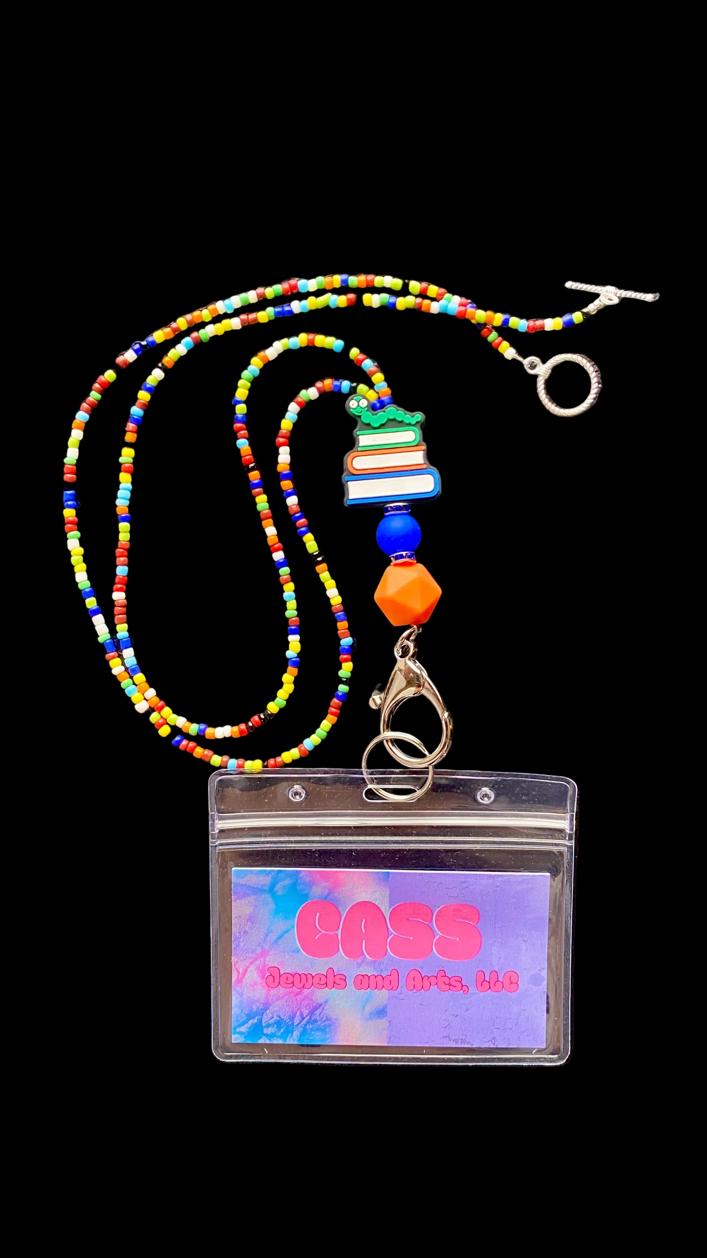 Bookworm lanyard
