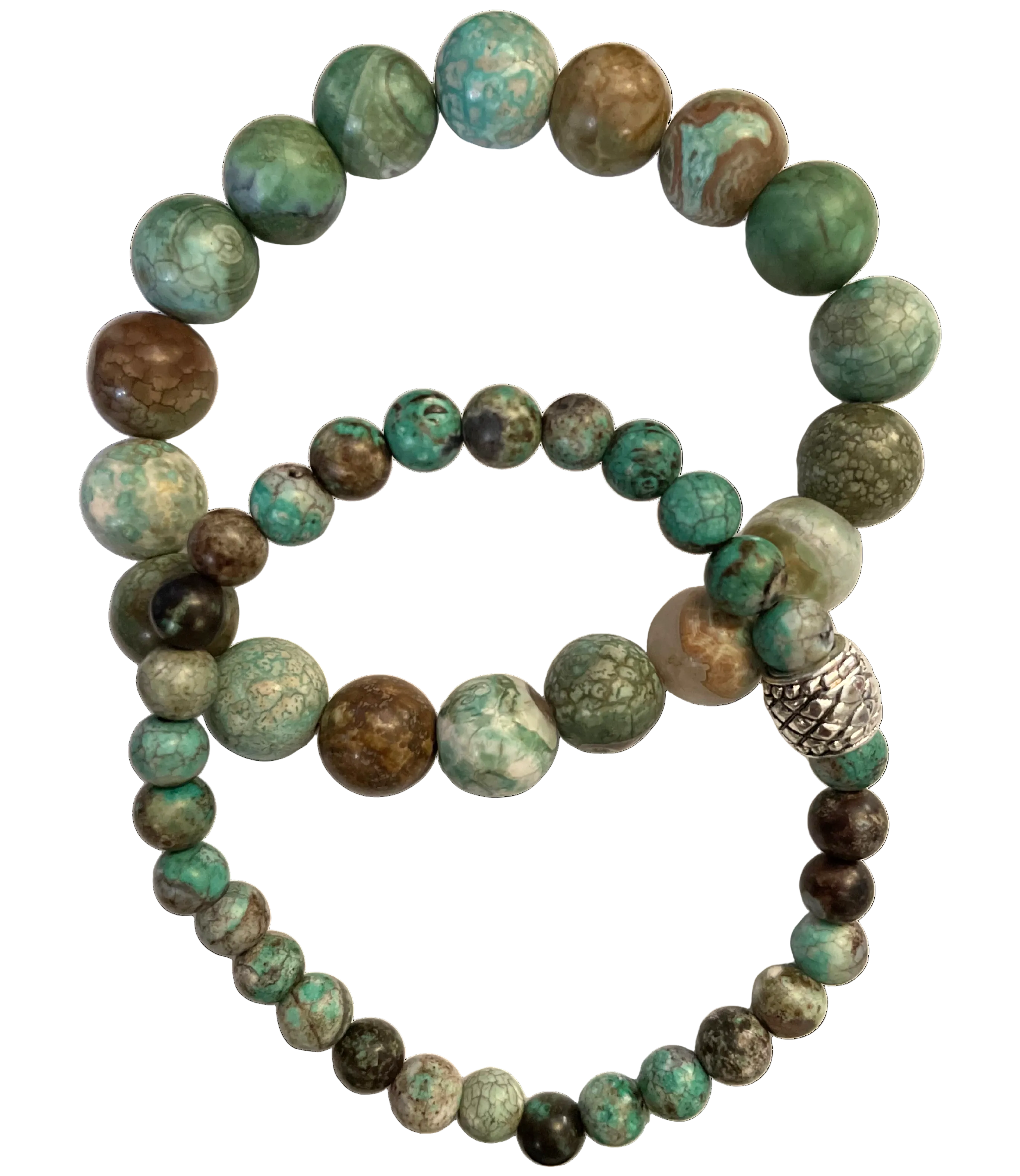 Grounded bracelet set #234