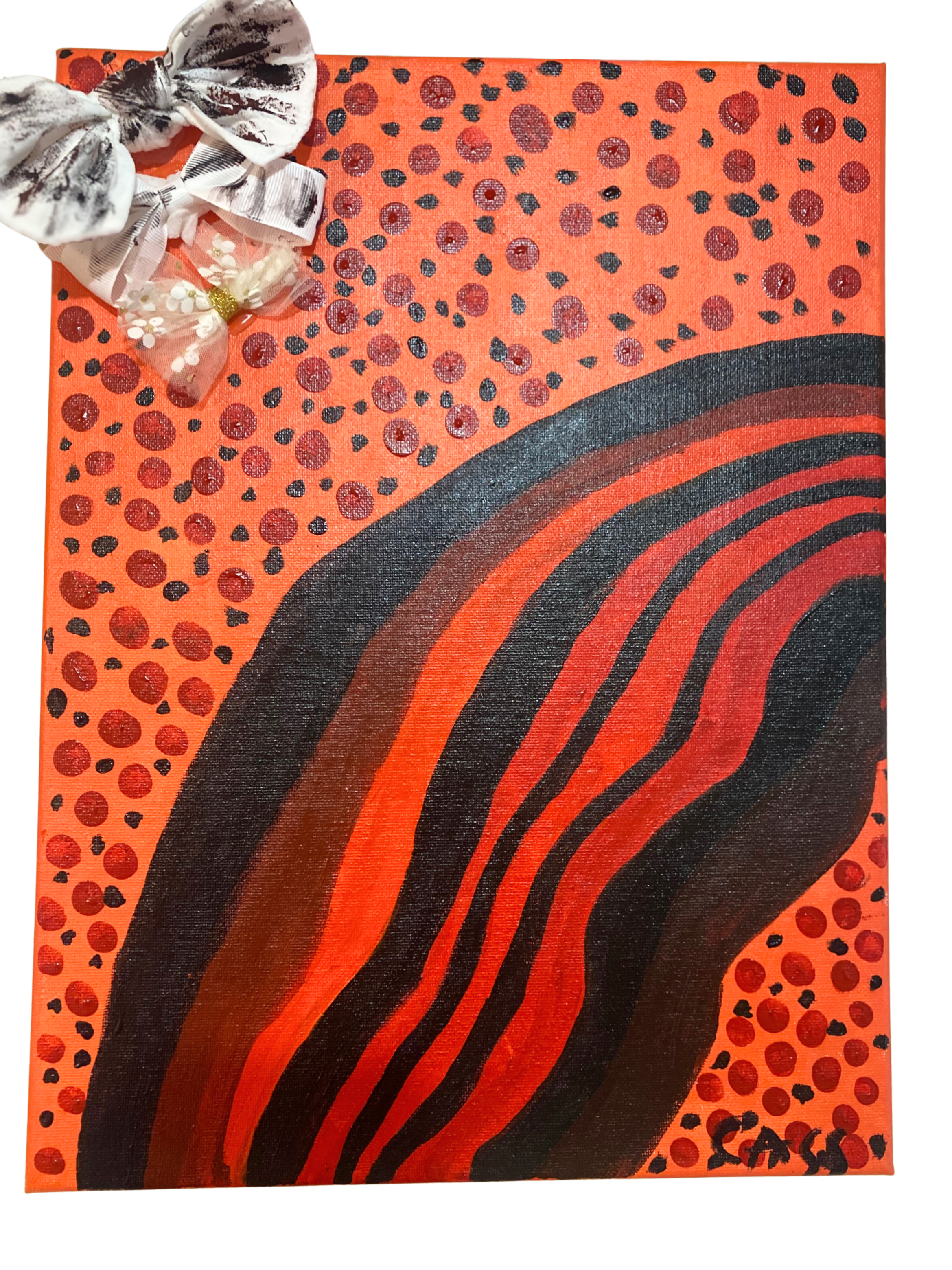 Hot cheeto abstract