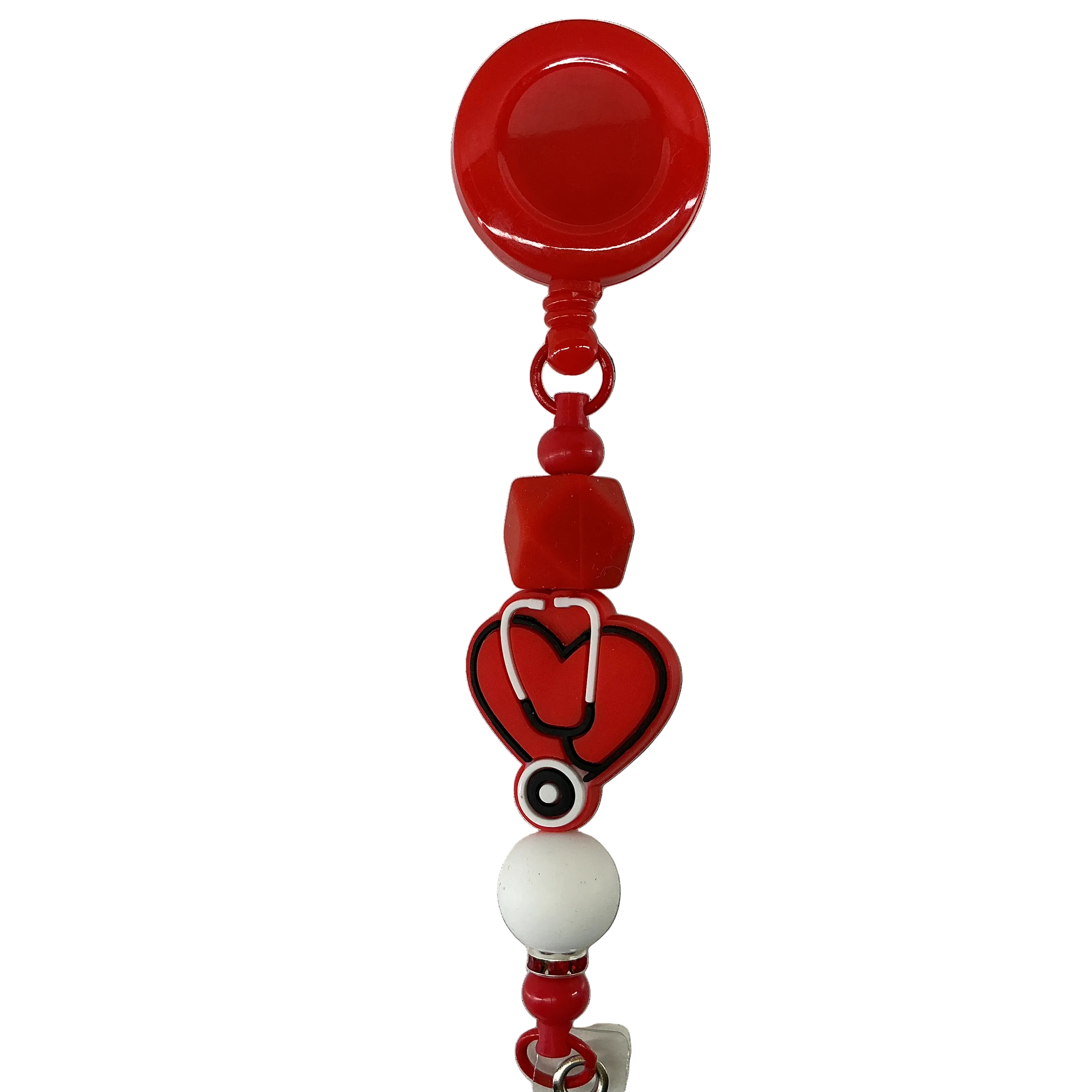 Heart bpm badge reel
