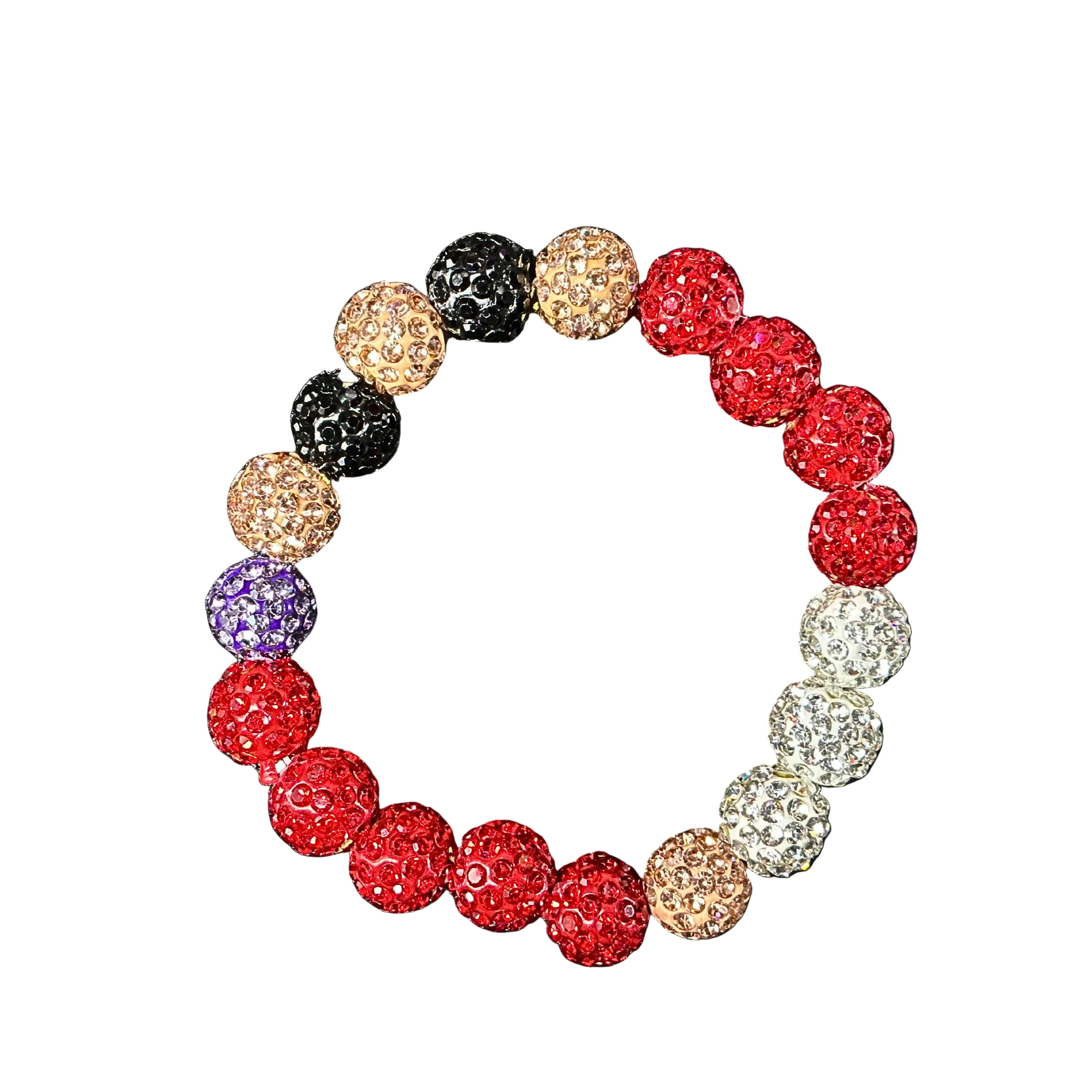Multi bedazzled bracelet