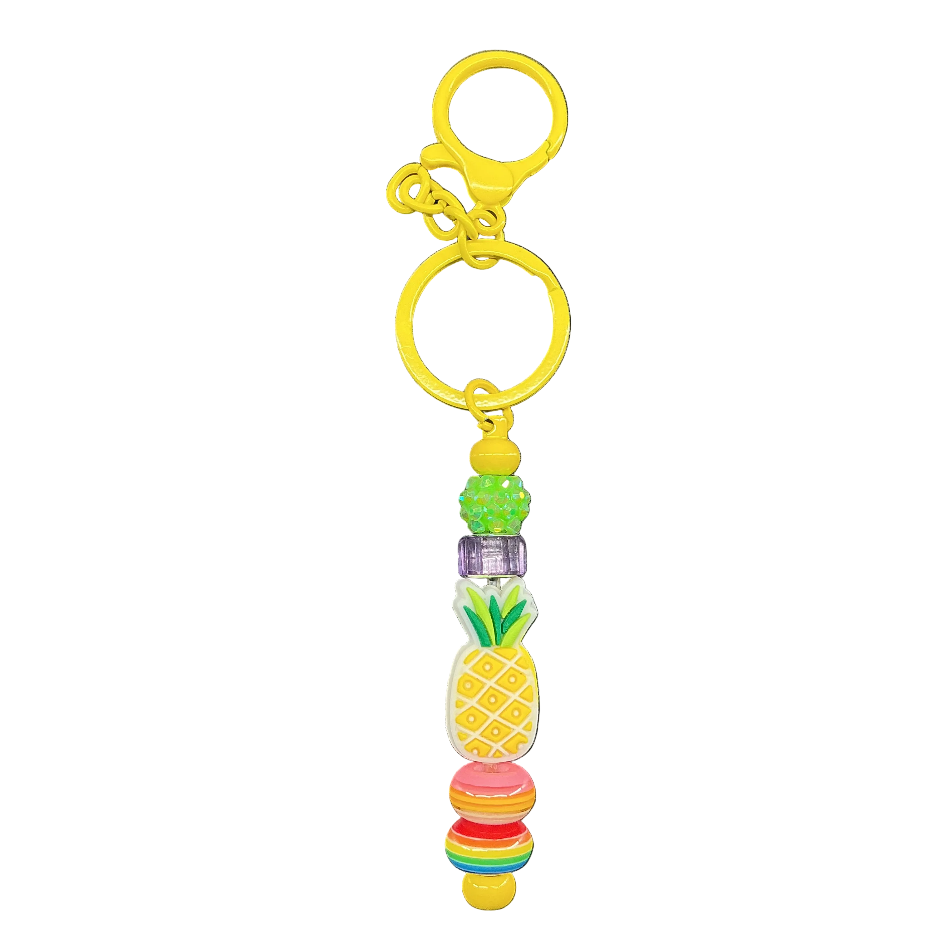 Pineapple Keychain/Bag Charm