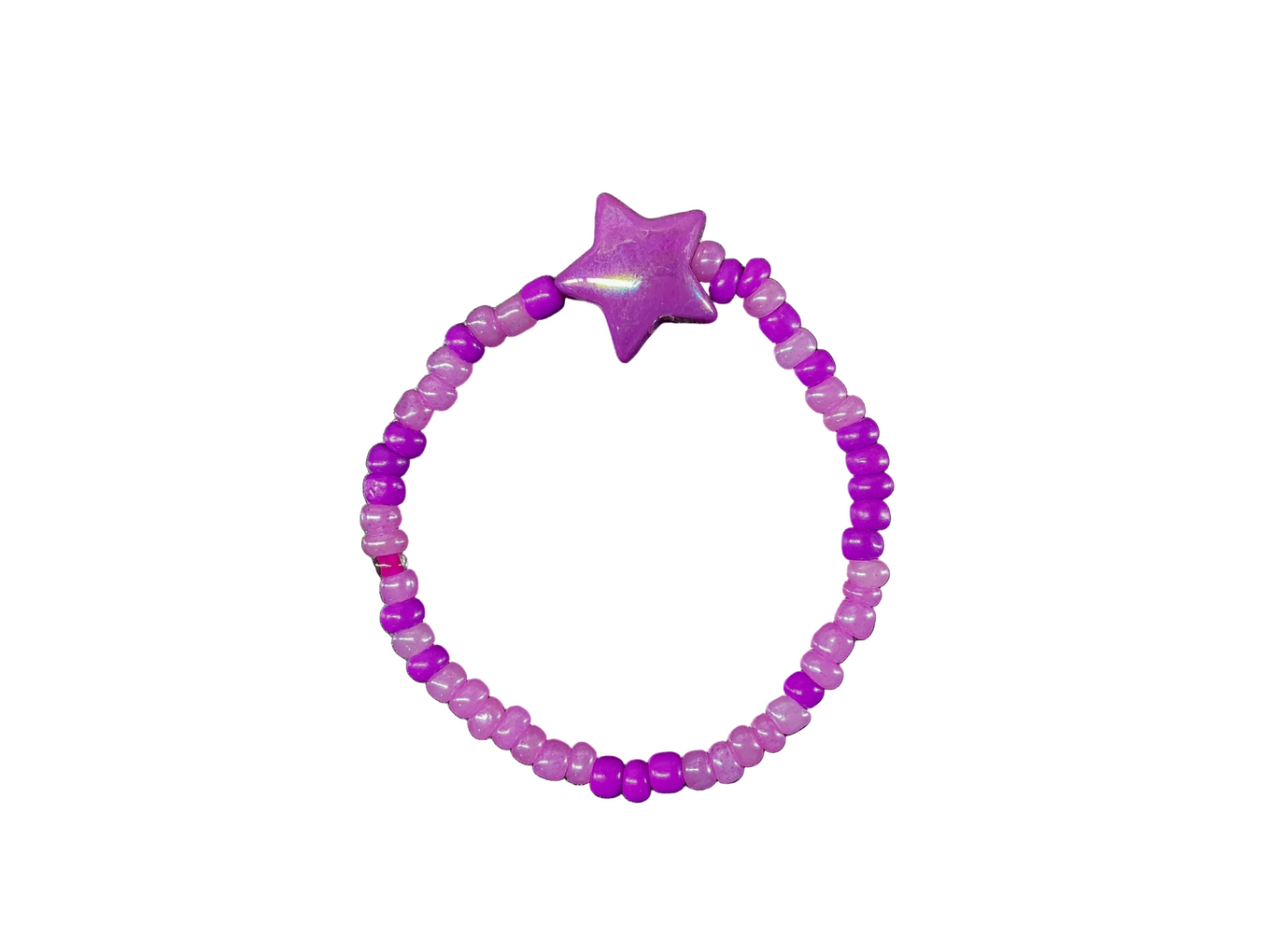 Purple Stars Bracelet