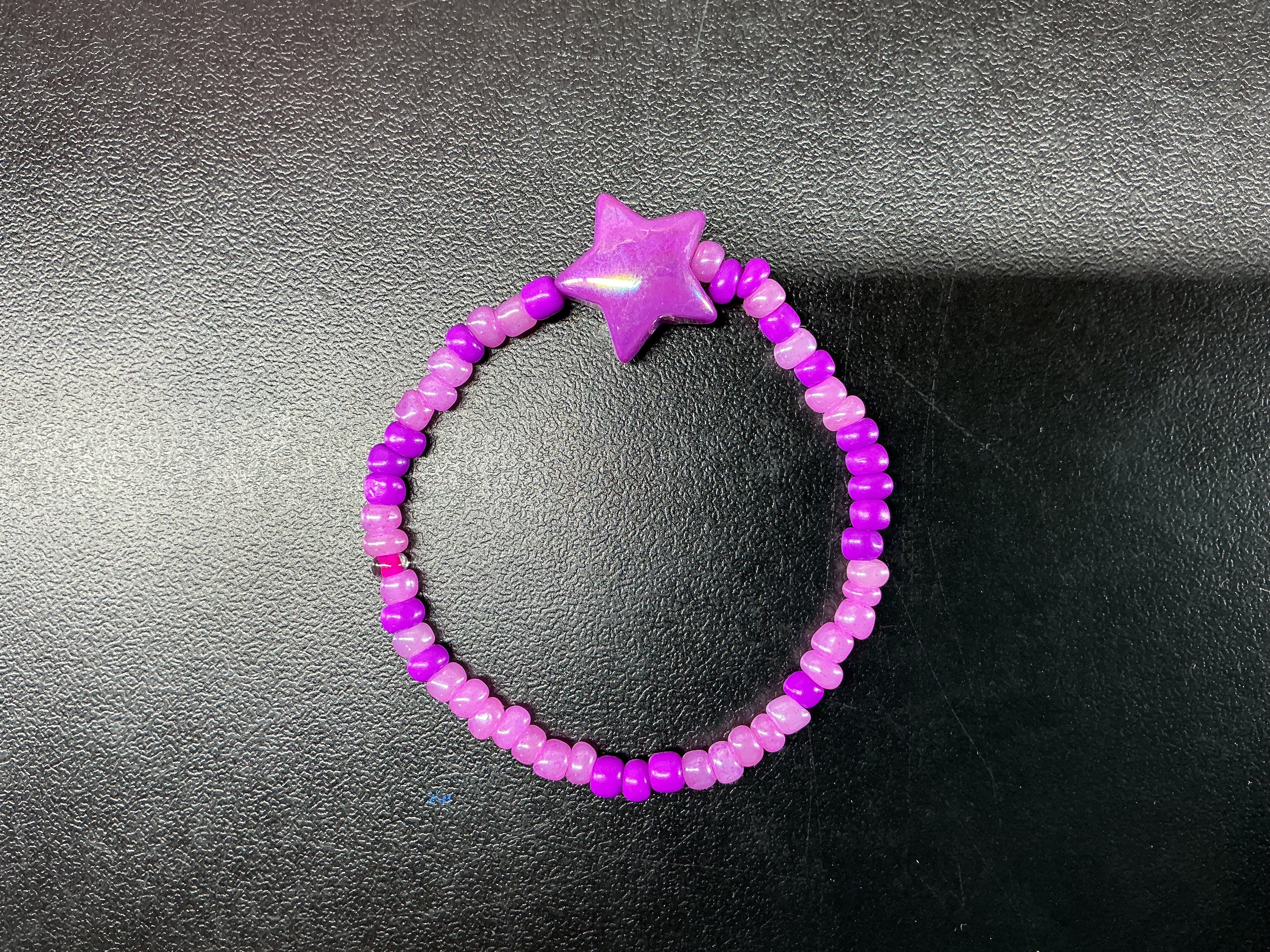Purple Stars Bracelet