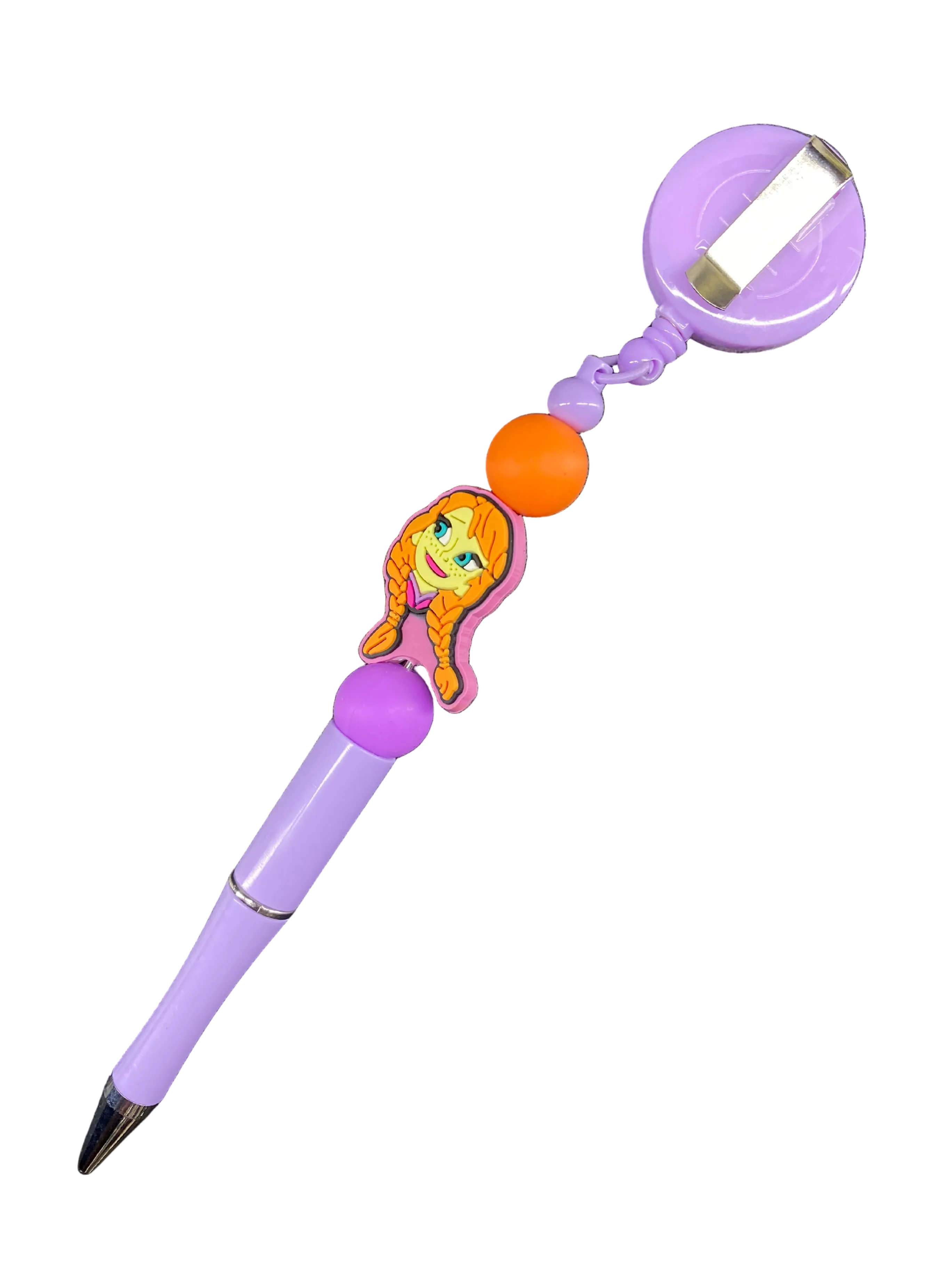 Retractable princess pen