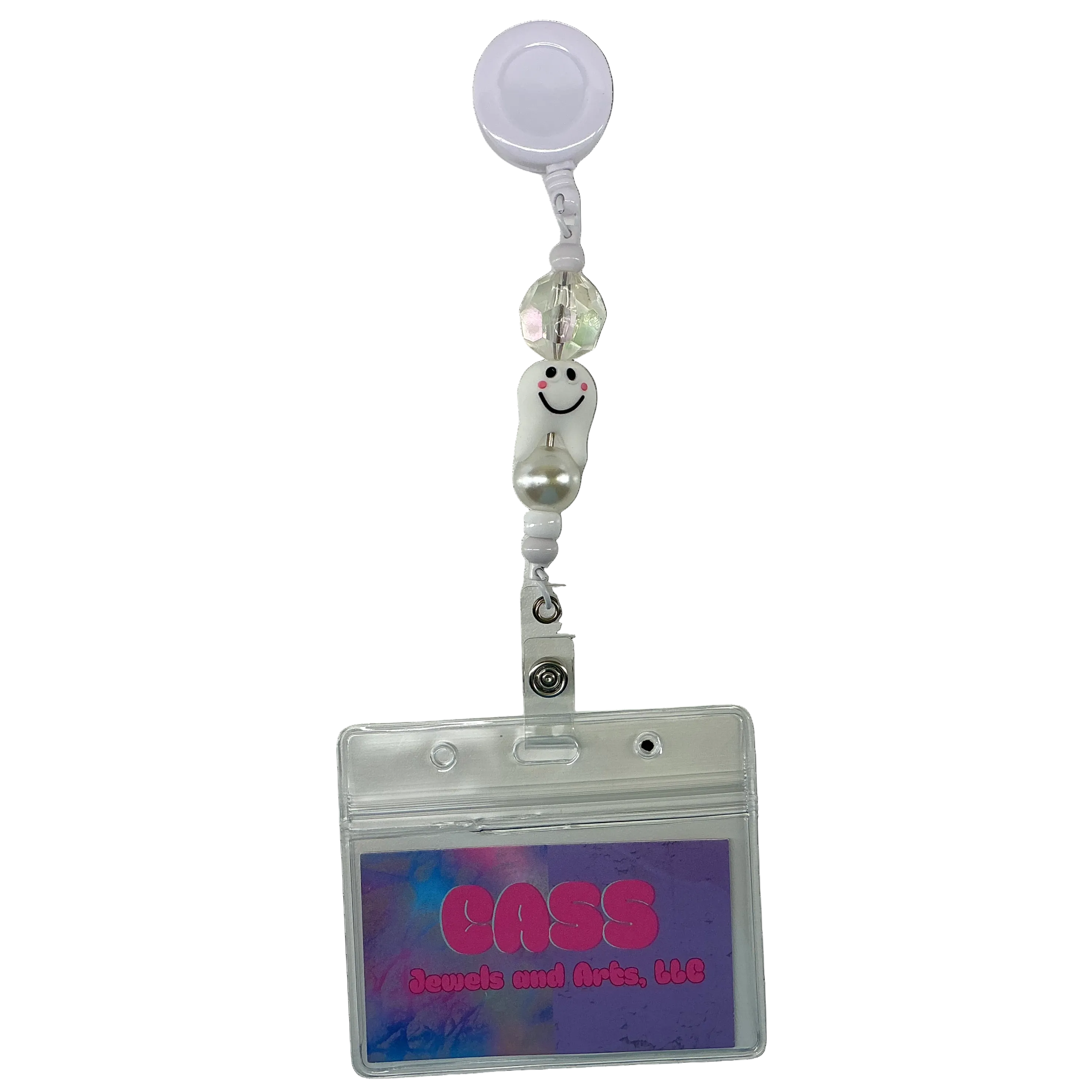 Sweet tooth badge reel