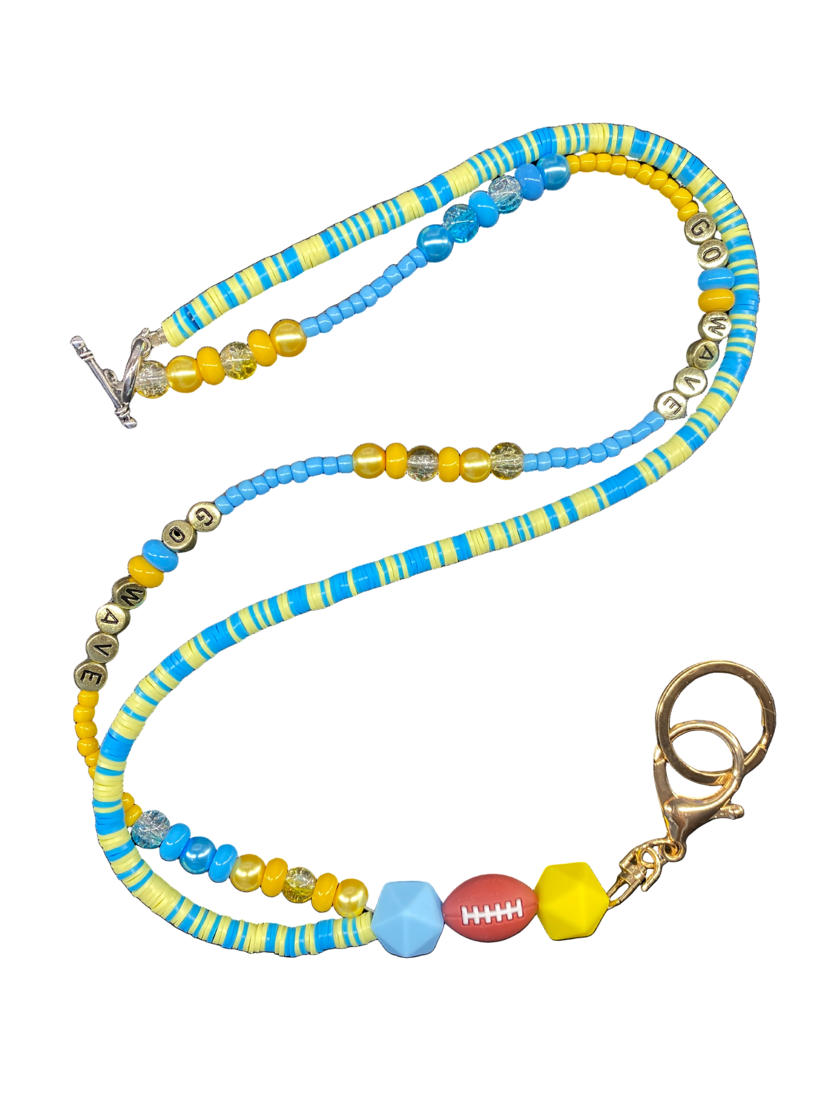 Teacher inspired lanyards