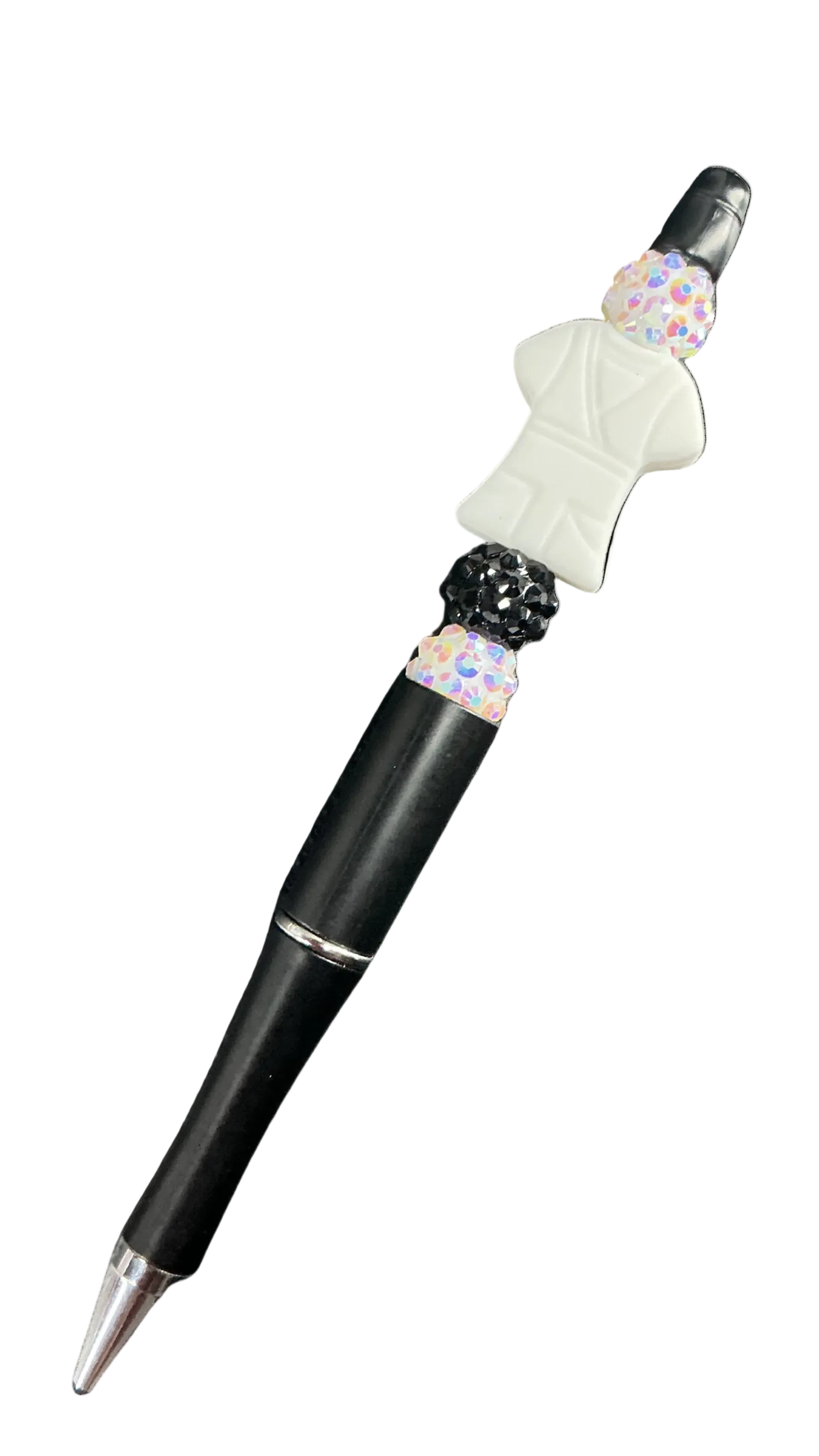 White black scrub pen