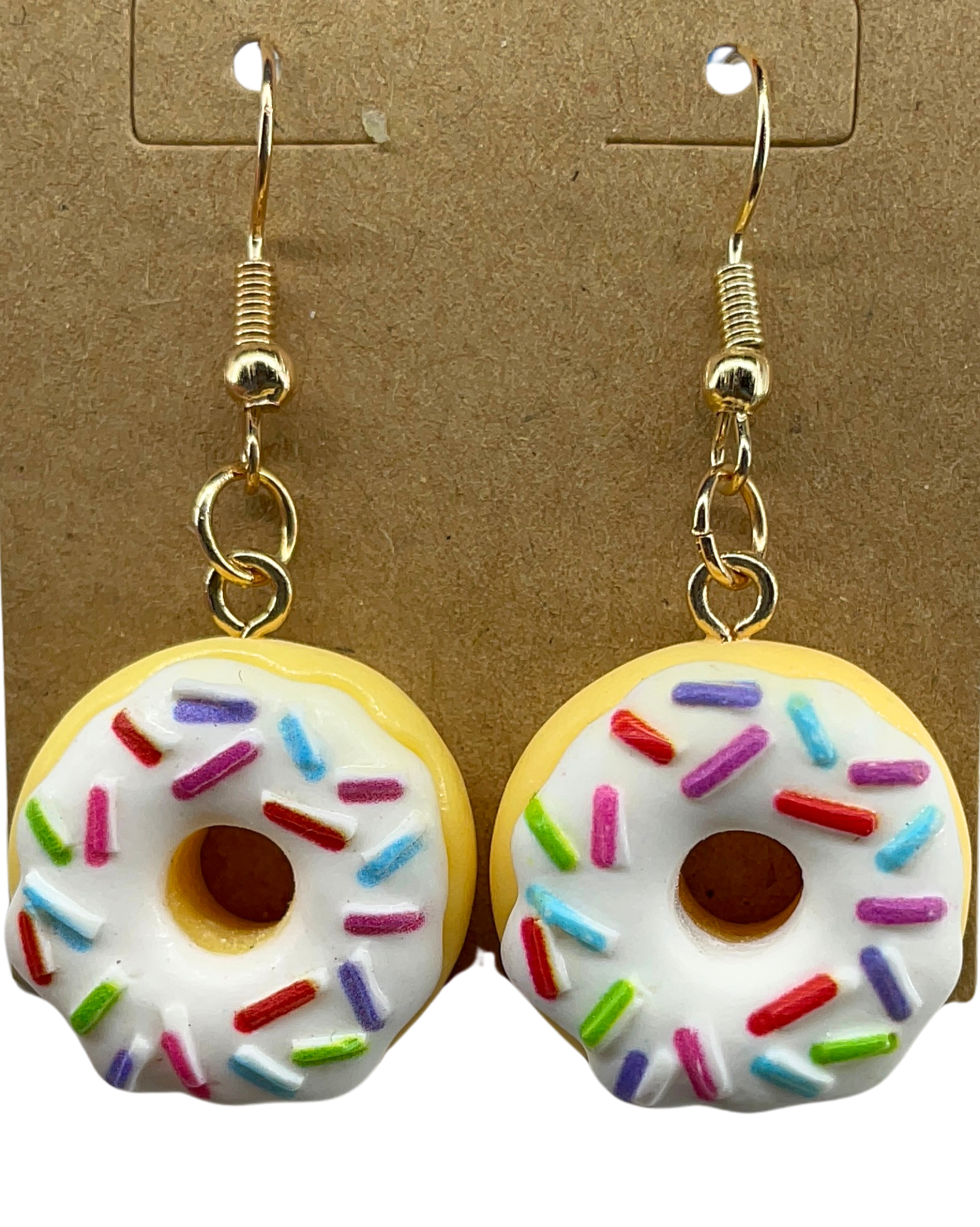 Donut earrings