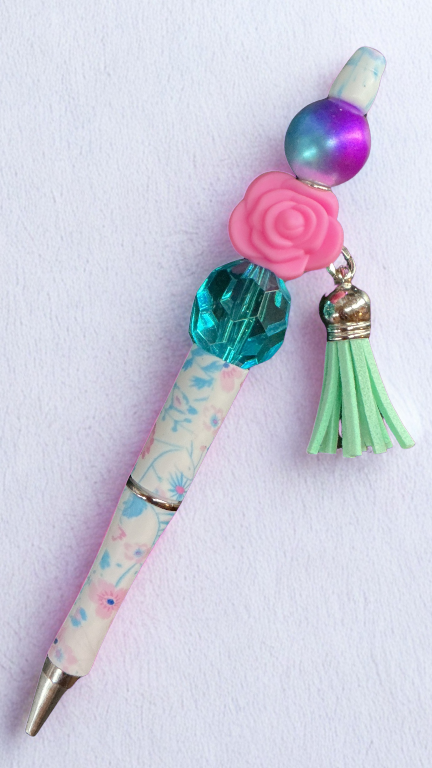 Butterflower beaded pens