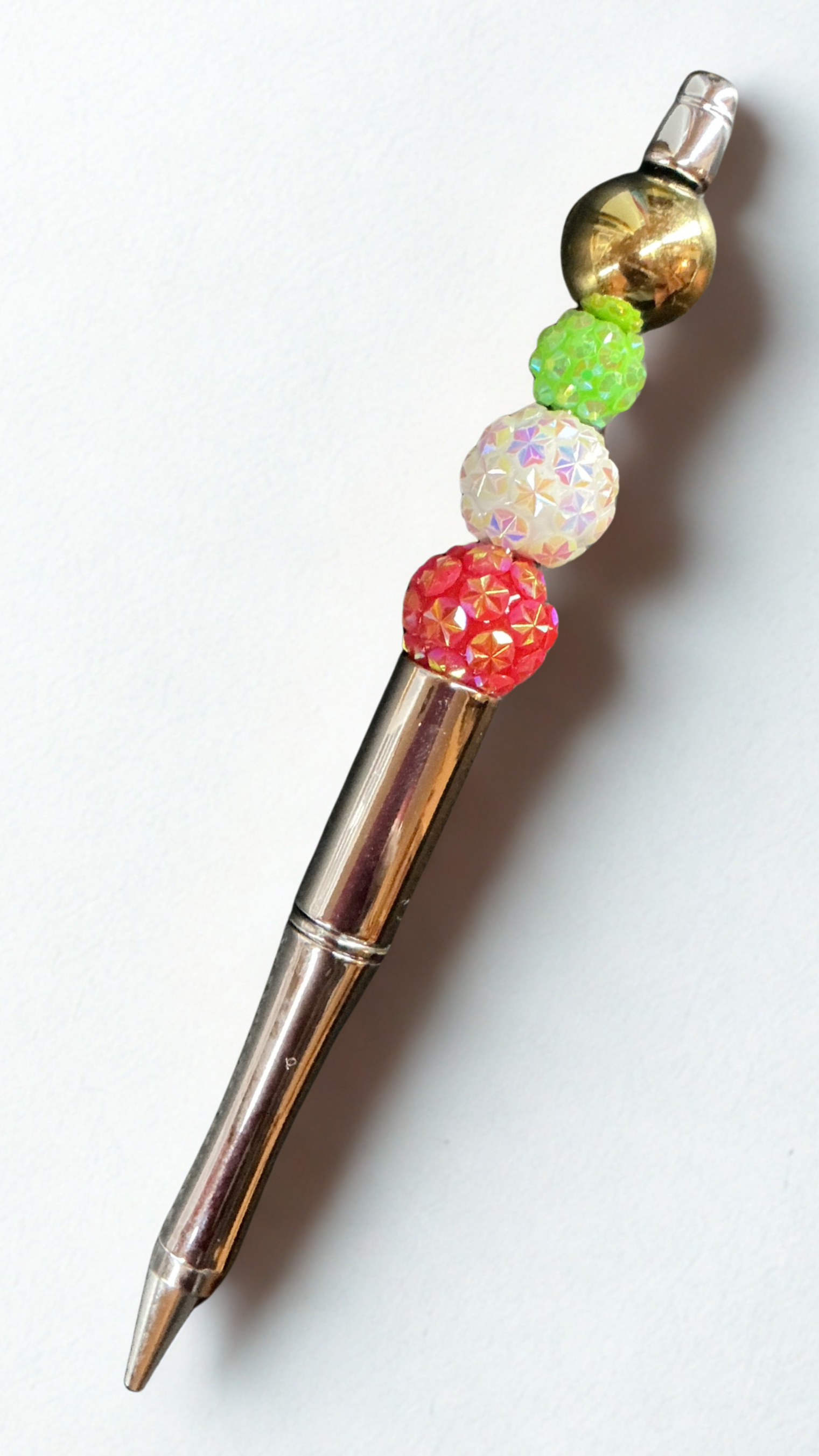 Bedazzled beaded pens