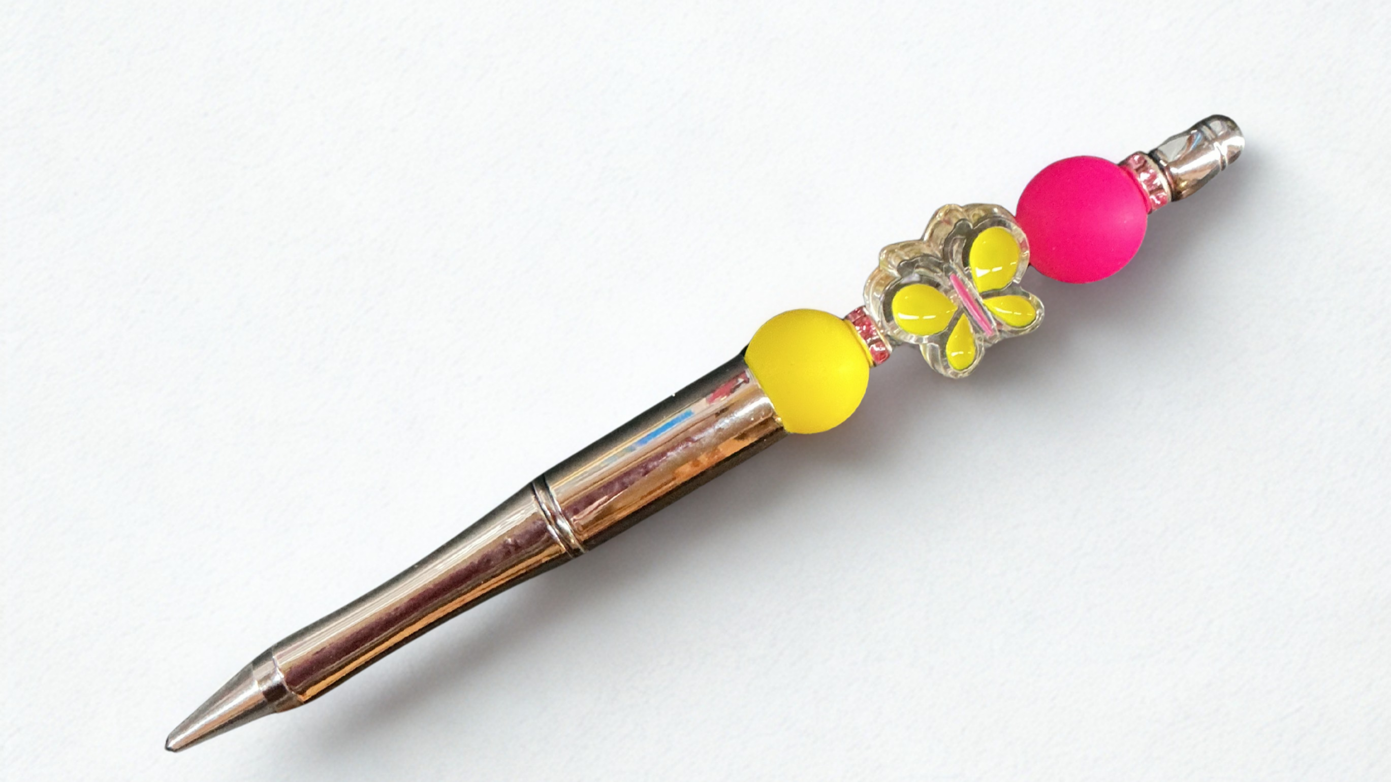 Charm beaded pens