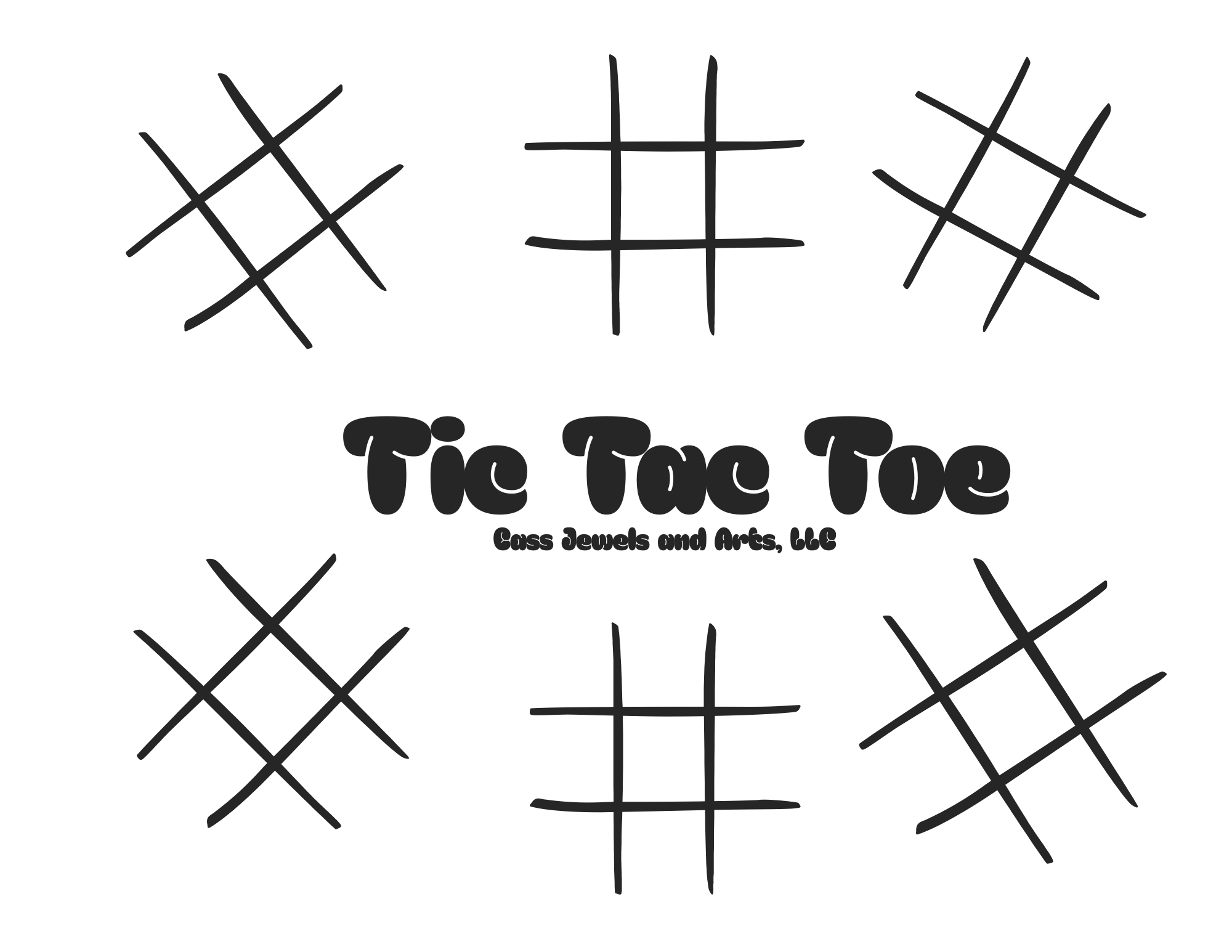 Tic Tac Toe Notepad
